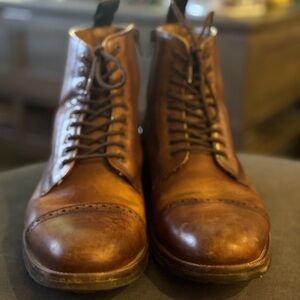 Men's Aldo Brown Leather Boots